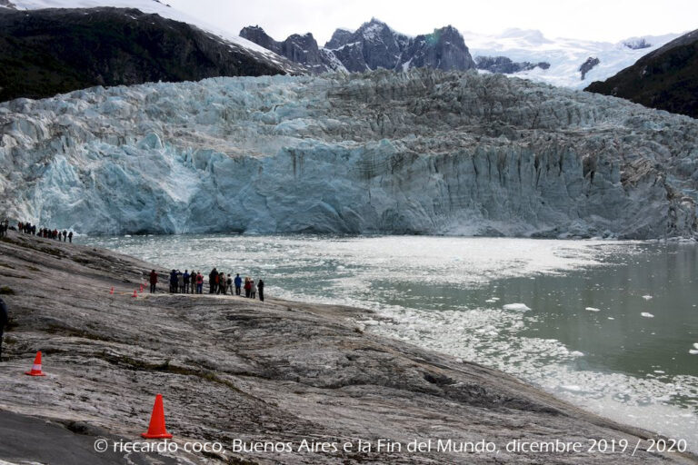 Spettacolare e affascinante il panorama del ghiacciaio Pia