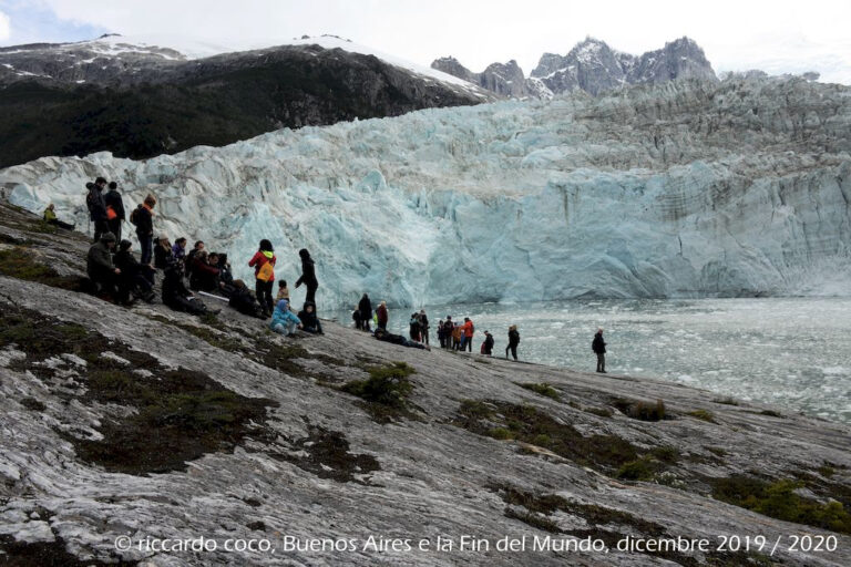 Spettacolare e affascinante il panorama del ghiacciaio Pia