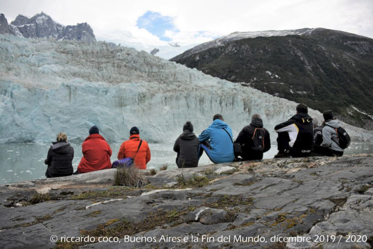 Spettacolare e affascinante il panorama del ghiacciaio Pia