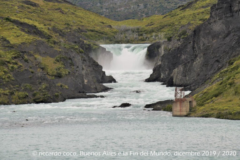 Il “Salto Grande” una cascata sul fiume Paine