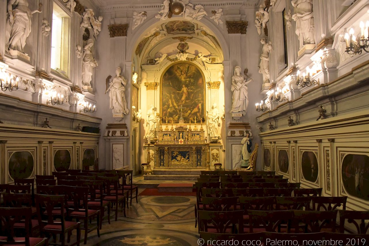 Scopri di più sull'articolo Visita all’Oratorio di Santa Caterina d’Alessandria all’Olivella, con gli amici del Club di Territorio di Palermo del TCI – novembre 2019